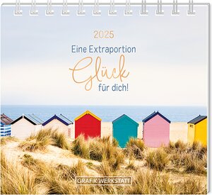 Buchcover Mini-Kalender 2025 Eine Extraportion Glück für dich!  | EAN 9783986361075 | ISBN 3-98636-107-3 | ISBN 978-3-98636-107-5