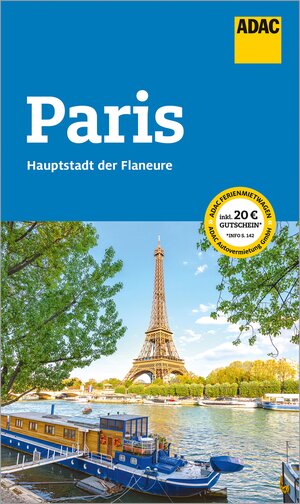 Buchcover ADAC Reiseführer Paris | Jonas Fieder | EAN 9783986450564 | ISBN 3-98645-056-4 | ISBN 978-3-98645-056-4