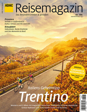 Buchcover ADAC Reisemagazin mit Titelthema Trentino  | EAN 9783986450809 | ISBN 3-98645-080-7 | ISBN 978-3-98645-080-9