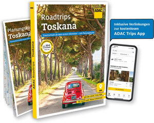 Buchcover ADAC Roadtrips - Toskana  | EAN 9783986451110 | ISBN 3-98645-111-0 | ISBN 978-3-98645-111-0