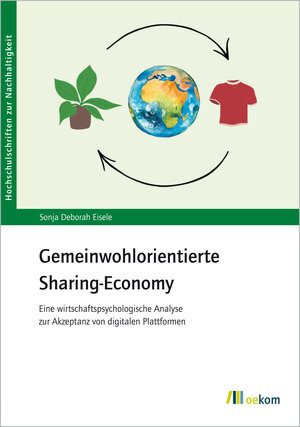 Buchcover Gemeinwohlorientierte Sharing Economy | Sonja Eisele | EAN 9783987260193 | ISBN 3-98726-019-X | ISBN 978-3-98726-019-3