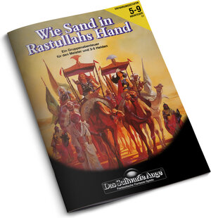 Buchcover DSA2 - Wie Sand in Rastullahs Hand (remastered) | Jörg Raddatz | EAN 9783987321757 | ISBN 3-98732-175-X | ISBN 978-3-98732-175-7