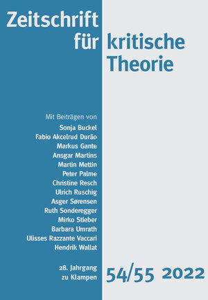 Buchcover Zeitschrift für kritische Theorie / Zeitschrift für kritische Theorie, Heft 54/55 | Sonja Buckel | EAN 9783987373565 | ISBN 3-98737-356-3 | ISBN 978-3-98737-356-5