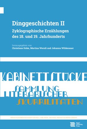 Buchcover Dinggeschichten II  | EAN 9783987674815 | ISBN 3-98767-481-4 | ISBN 978-3-98767-481-5