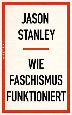 Buchcover Wie Faschismus funktioniert | EAN 9783987910494 | ISBN 3-98791-049-6 | ISBN 978-3-98791-049-4