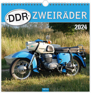 Buchcover Trötsch Technikkalender DDR-Zweiräder 2024  | EAN 9783988020390 | ISBN 3-98802-039-7 | ISBN 978-3-98802-039-0
