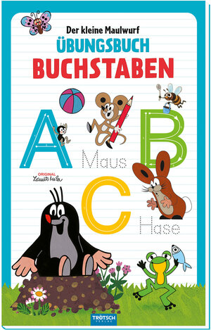 Buchcover Trötsch Der kleine Maulwurf Übungsbuch Buchstaben  | EAN 9783988020529 | ISBN 3-98802-052-4 | ISBN 978-3-98802-052-9