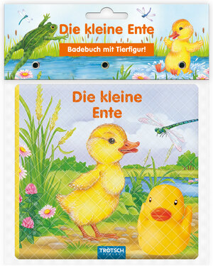 Buchcover Trötsch Badebuch mit Tierfigur Die kleine Ente  | EAN 9783988020611 | ISBN 3-98802-061-3 | ISBN 978-3-98802-061-1