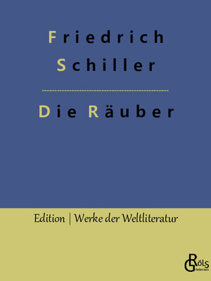 Buchcover Die Räuber | Friedrich Schiller | EAN 9783988280435 | ISBN 3-98828-043-7 | ISBN 978-3-98828-043-5