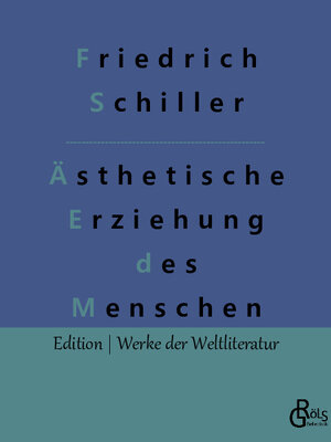Buchcover Über die ästhetische Erziehung des Menschen | Friedrich Schiller | EAN 9783988280466 | ISBN 3-98828-046-1 | ISBN 978-3-98828-046-6