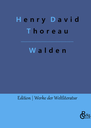 Buchcover Walden | Henry David Thoreau | EAN 9783988284167 | ISBN 3-98828-416-5 | ISBN 978-3-98828-416-7