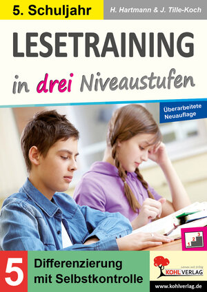 Buchcover Lesetraining in drei Niveaustufen / Klasse 5 | Horst Hartmann | EAN 9783988410900 | ISBN 3-98841-090-X | ISBN 978-3-98841-090-0