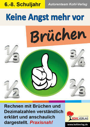 Buchcover Keine Angst mehr vor Brüchen | Autorenteam Kohl-Verlag | EAN 9783988414014 | ISBN 3-98841-401-8 | ISBN 978-3-98841-401-4