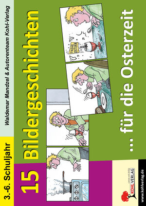 Buchcover 15 Bildergeschichten für die Osterzeit | Waldemar Mandzel | EAN 9783988414120 | ISBN 3-98841-412-3 | ISBN 978-3-98841-412-0