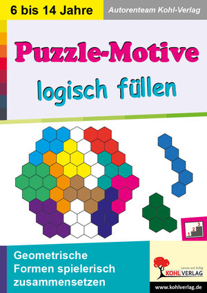 Buchcover Puzzle-Motive logisch füllen | Autorenteam Kohl-Verlag | EAN 9783988414243 | ISBN 3-98841-424-7 | ISBN 978-3-98841-424-3