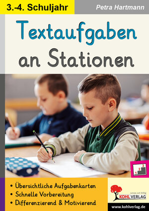 Buchcover Textaufgaben an Stationen / Klasse 3-4 | Petra Hartmann | EAN 9783988414823 | ISBN 3-98841-482-4 | ISBN 978-3-98841-482-3