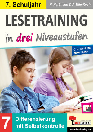 Buchcover Lesetraining in drei Niveaustufen / Klasse 7 | Horst Hartmann | EAN 9783988415127 | ISBN 3-98841-512-X | ISBN 978-3-98841-512-7