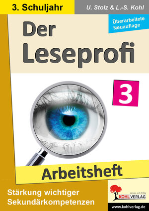 Buchcover Der Leseprofi / Arbeitsheft - Fit durch Lesetraining / Klasse 3 | Ulrike Stolz | EAN 9783988415271 | ISBN 3-98841-527-8 | ISBN 978-3-98841-527-1