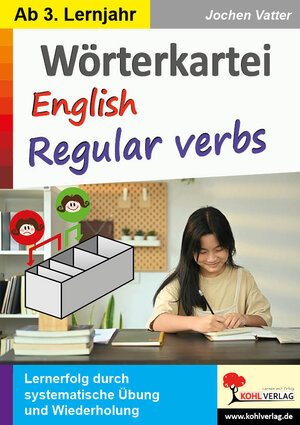 Buchcover Wörterkartei English regular verbs | Jochen Vatter | EAN 9783988415707 | ISBN 3-98841-570-7 | ISBN 978-3-98841-570-7