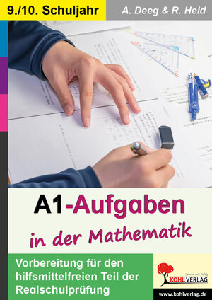 Buchcover A1-Aufgaben in der Mathematik | Andrea Deeg | EAN 9783988415813 | ISBN 3-98841-581-2 | ISBN 978-3-98841-581-3