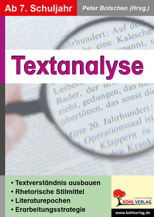 Buchcover Textanalyse | EAN 9783988416964 | ISBN 3-98841-696-7 | ISBN 978-3-98841-696-4