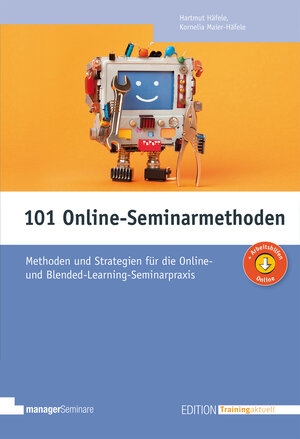 Buchcover 101 Online-Seminarmethoden | Hartmut Häfele | EAN 9783988562494 | ISBN 3-98856-249-1 | ISBN 978-3-98856-249-4