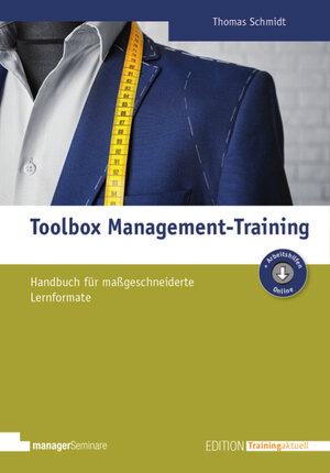 Buchcover Toolbox Management-Training | Thomas Schmidt | EAN 9783988562517 | ISBN 3-98856-251-3 | ISBN 978-3-98856-251-7