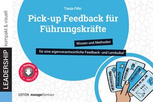 Buchcover Pick-up Feedback für Führungskräfte | Tanja Föhr | EAN 9783988562739 | ISBN 3-98856-273-4 | ISBN 978-3-98856-273-9