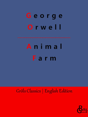 Buchcover Animal Farm | George Orwell | EAN 9783988830548 | ISBN 3-98883-054-2 | ISBN 978-3-98883-054-8