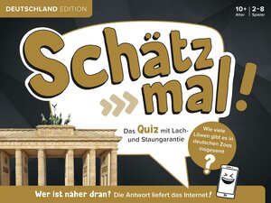 Buchcover Schätz mal! Deutschland Edition  | EAN 9783989760011 | ISBN 3-98976-001-7 | ISBN 978-3-98976-001-1