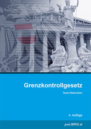 Buchcover Grenzkontrollgesetz  | EAN 9783990088692 | ISBN 3-99008-869-6 | ISBN 978-3-99008-869-2