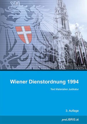 Buchcover Wiener Dienstordnung 1994  | EAN 9783990089989 | ISBN 3-99008-998-6 | ISBN 978-3-99008-998-9