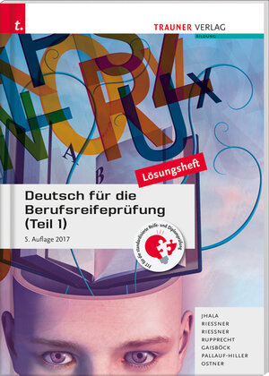 Buchcover Deutsch für die Berufsreifeprüfung (Teil 1) Lösungsheft | Amar Jhala | EAN 9783990338957 | ISBN 3-99033-895-1 | ISBN 978-3-99033-895-7