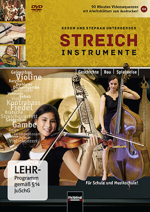 Buchcover Streichinstrumente DVD | Stephan Unterberger | EAN 9783990352458 | ISBN 3-99035-245-8 | ISBN 978-3-99035-245-8
