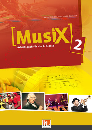 Buchcover MusiX 2, Arbeitsbuch für die 2. Klasse + E-Book | Markus Detterbeck | EAN 9783990356715 | ISBN 3-99035-671-2 | ISBN 978-3-99035-671-5
