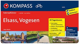Buchcover KOMPASS Fahrradführer Elsass, Vogesen | Peter Mertz | EAN 9783990440551 | ISBN 3-99044-055-1 | ISBN 978-3-99044-055-1