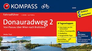 Buchcover KOMPASS Fahrradführer Donauradweg 2, Von Passau über Wien nach Bratislava | Walter Theil | EAN 9783990440568 | ISBN 3-99044-056-X | ISBN 978-3-99044-056-8
