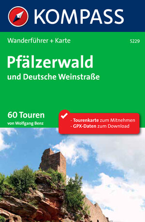 Buchcover Kompass Wanderführer Pfälzerwald und Deutsche Weinstraße  | EAN 9783990440896 | ISBN 3-99044-089-6 | ISBN 978-3-99044-089-6