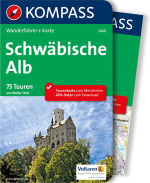 Buchcover Kompass Wanderführer Schwäbische Alb  | EAN 9783990441862 | ISBN 3-99044-186-8 | ISBN 978-3-99044-186-2