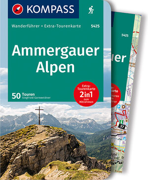 Buchcover KOMPASS Wanderführer Ammergauer Alpen | Siegfried Garnweidner | EAN 9783990442203 | ISBN 3-99044-220-1 | ISBN 978-3-99044-220-3