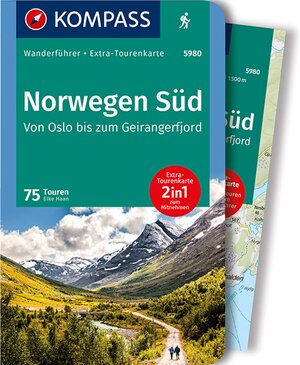 Buchcover KOMPASS Wanderführer Norwegen Süd, Von Oslo bis zum Geirangerfjord, 75 Touren | Elke Haan | EAN 9783990442326 | ISBN 3-99044-232-5 | ISBN 978-3-99044-232-6