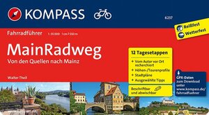 Buchcover KOMPASS Fahrradführer MainRadweg, Von den Quellen nach Mainz | Walter Theil | EAN 9783990442333 | ISBN 3-99044-233-3 | ISBN 978-3-99044-233-3