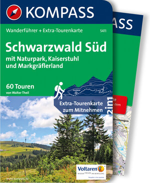 Buchcover Kompass Wanderführer Schwarzwald Süd  | EAN 9783990442869 | ISBN 3-99044-286-4 | ISBN 978-3-99044-286-9