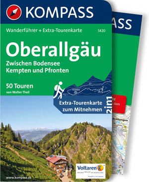 Buchcover Kompass Wanderführer Oberallgäu  | EAN 9783990442876 | ISBN 3-99044-287-2 | ISBN 978-3-99044-287-6
