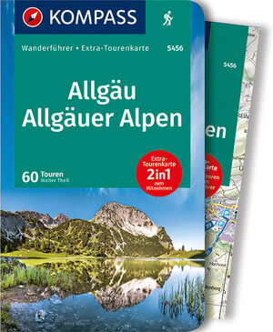 Buchcover KOMPASS Wanderführer Allgäu, Allgäuer Alpen | Walter Theil | EAN 9783990443453 | ISBN 3-99044-345-3 | ISBN 978-3-99044-345-3