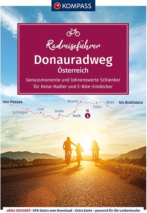 Buchcover KOMPASS Radreiseführer Donauradweg Österreich  | EAN 9783990447666 | ISBN 3-99044-766-1 | ISBN 978-3-99044-766-6