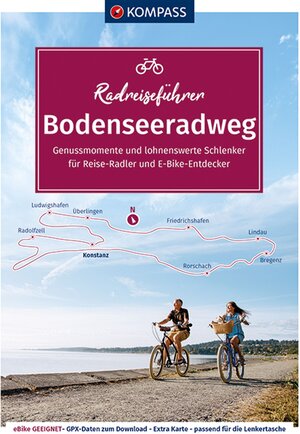 Buchcover KOMPASS Radreiseführer Bodenseeradweg  | EAN 9783990447673 | ISBN 3-99044-767-X | ISBN 978-3-99044-767-3