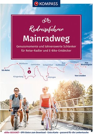 Buchcover KOMPASS Radreiseführer Mainradweg  | EAN 9783990447680 | ISBN 3-99044-768-8 | ISBN 978-3-99044-768-0