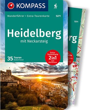 Buchcover KOMPASS Wanderführer Heidelberg mit Neckarsteig, 35 Touren | Norbert Forsch | EAN 9783990448434 | ISBN 3-99044-843-9 | ISBN 978-3-99044-843-4