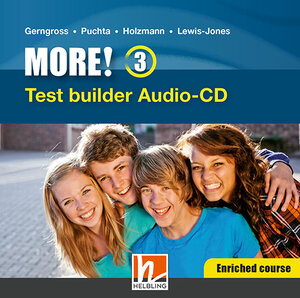 Buchcover MORE! 3 NEU Test builder Software Enriched Course, Audio-CD | Günter Gerngross | EAN 9783990457566 | ISBN 3-99045-756-X | ISBN 978-3-99045-756-6